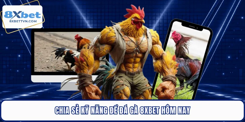 Chia sẻ kỹ năng để đá gà 8XBET hôm nay